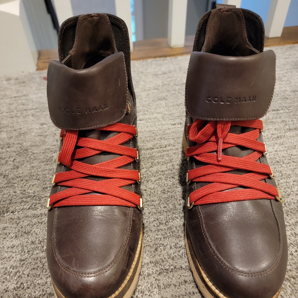 Cole Haan Brown Booties Size 10.5